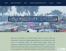 Tablet Screenshot of justiceanddevelopment.com